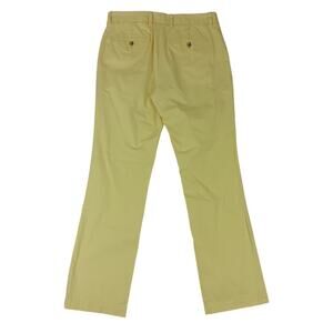 Vineyard Vines Slim Fit Breaker Chino Pants Mens 32X32 Yellow Bleached Dyed Y2K